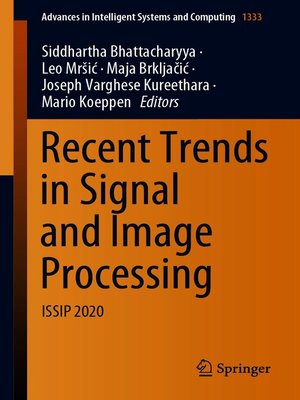 cover image of Recent Trends in Signal and Image Processing